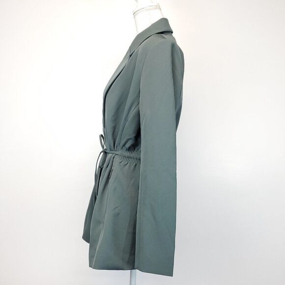 Athleta Endless Primatwill Blazer in Sage Green Size 10 - Picture 14 of 14